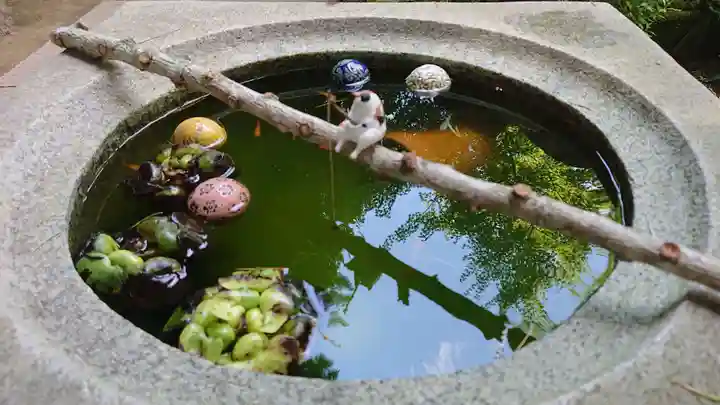 大宝八幡宮の手水舎