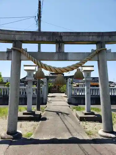 日尾神社の鳥居