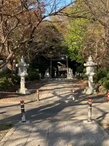 前鳥神社の鳥居