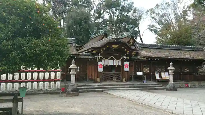 平野神社の本殿・本堂