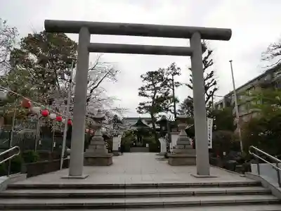 桜神宮の鳥居