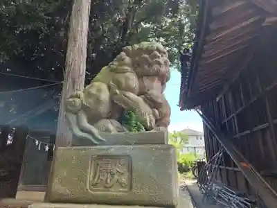 氷川神社の狛犬