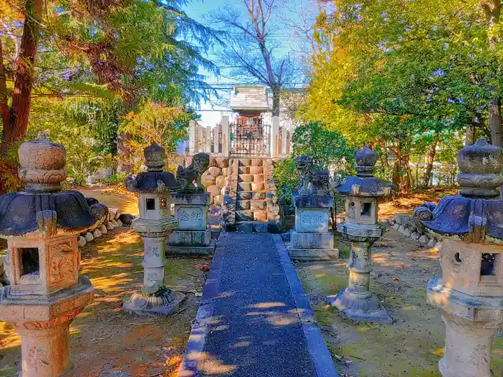 熊野社(萩原町花井方)の本殿・本堂