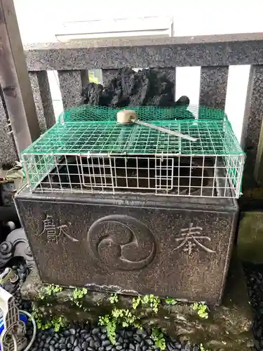 車町稲荷神社の手水舎