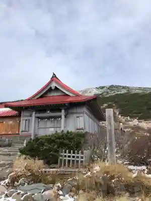 白山比咩神社　奥宮の本殿・本堂