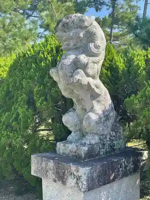 綱敷天満宮の狛犬