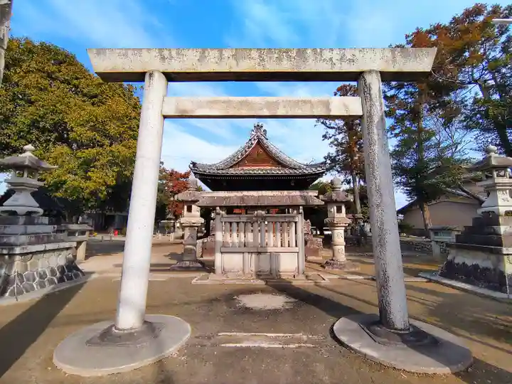 阿具麻神社の鳥居