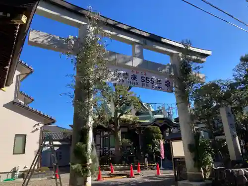 高木神社の鳥居