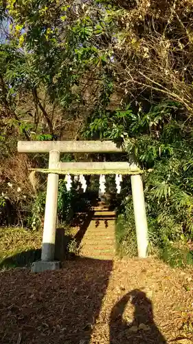 三祖神社（奥宮）の鳥居