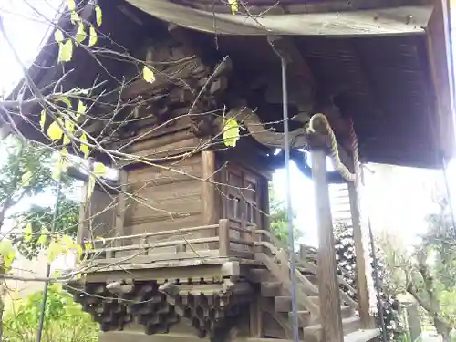 足立神社の本殿・本堂