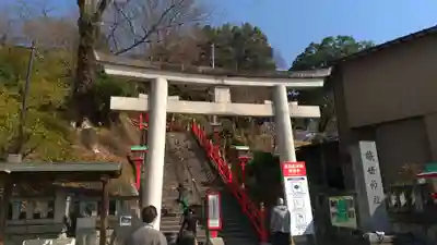 足利織姫神社の鳥居