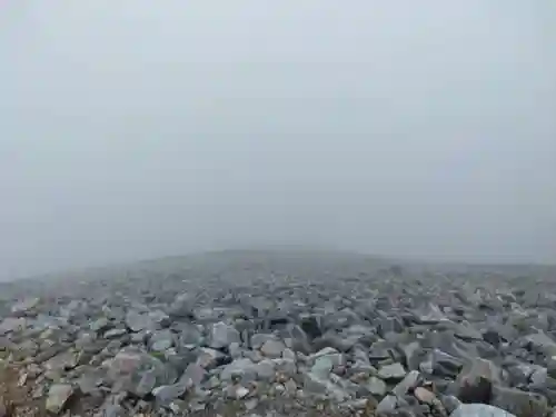 雄山神社峰本社の景色