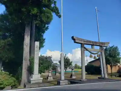 長楽寺神社の鳥居