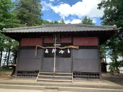 大谷口氷川神社の本殿・本堂
