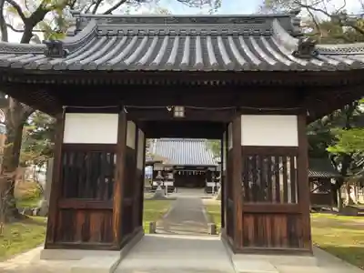 高幢神社の山門・神門