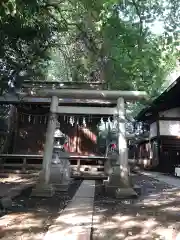 小平神明宮の鳥居