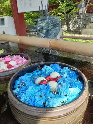 津島神社の手水舎