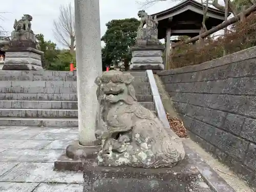 春日神社の狛犬