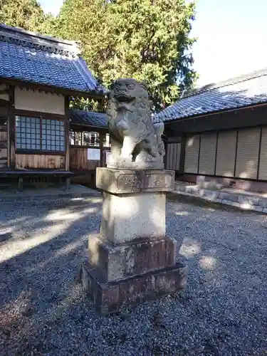 大領神社の狛犬