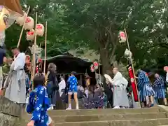 阿治古神社のお祭り