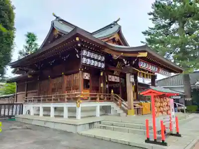 中野沼袋氷川神社の本殿・本堂