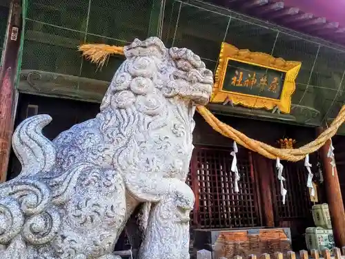 藤井神社（横根藤井神社）の狛犬