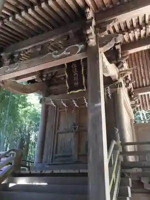 佐波々地祇神社の本殿・本堂