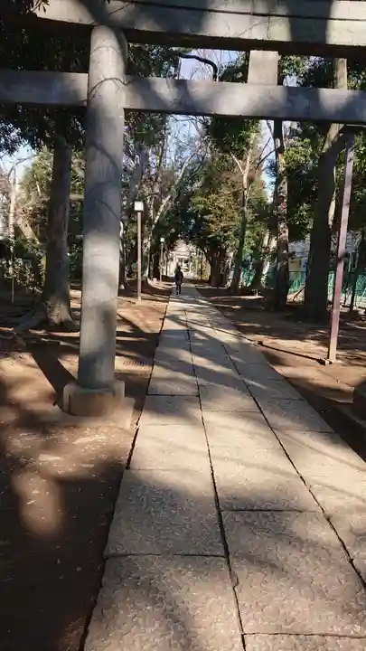 八雲氷川神社の鳥居