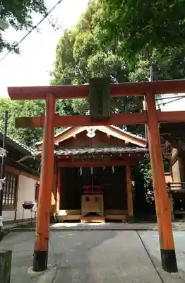 立田阿蘇三宮神社の鳥居