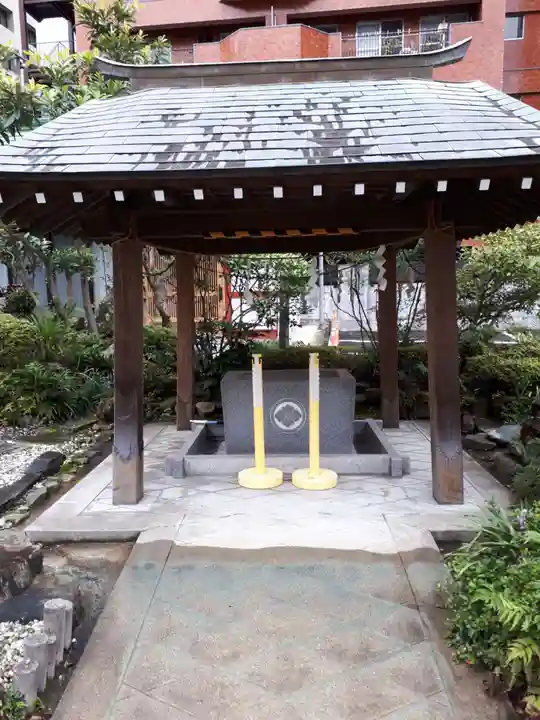 仙台大神宮の手水舎