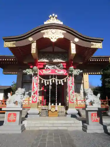 加波山神社真壁拝殿の本殿・本堂