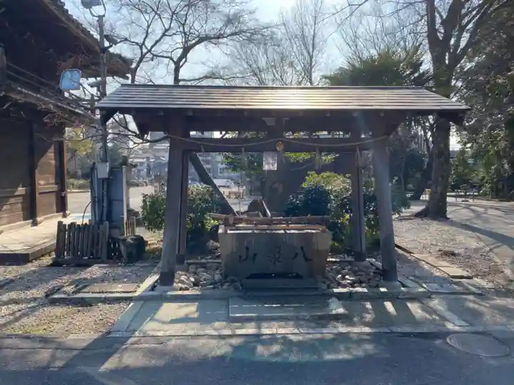 八事山 興正寺の手水舎