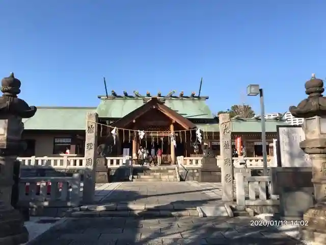 石濱神社の本殿・本堂