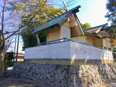 山中八幡社の本殿・本堂