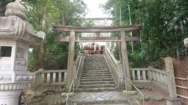 阿蘇神社の鳥居