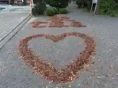 四倉諏訪神社の庭園