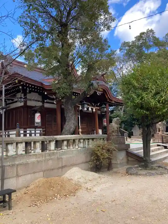敏馬神社の本殿・本堂