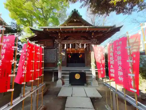 品川神社の本殿・本堂