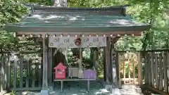 穂高神社奥宮の本殿