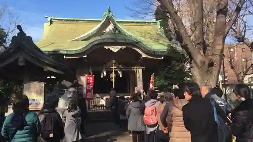 戸部杉山神社の本殿・本堂