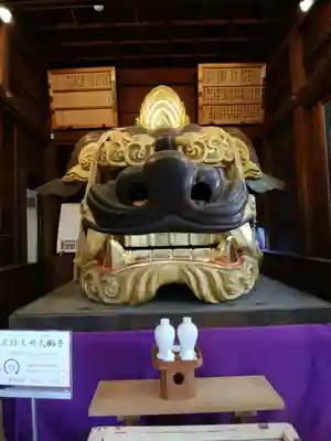 波除神社（波除稲荷神社）の狛犬