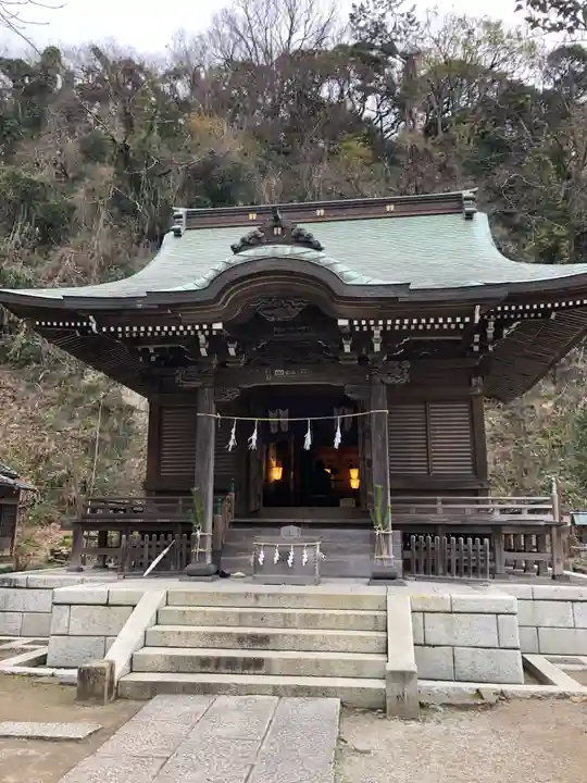 御霊神社の本殿・本堂