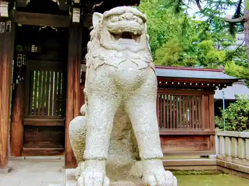 川口神社の狛犬