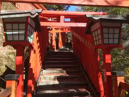 太皷谷稲成神社の鳥居