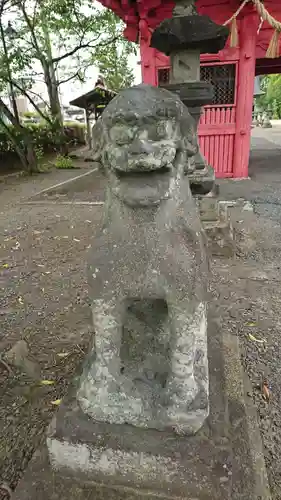 吉岡八幡神社の狛犬