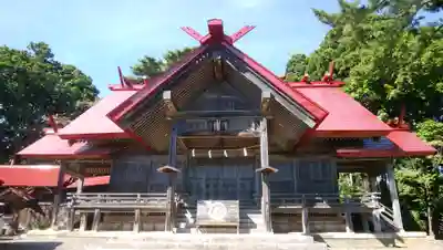 松前神社の本殿・本堂