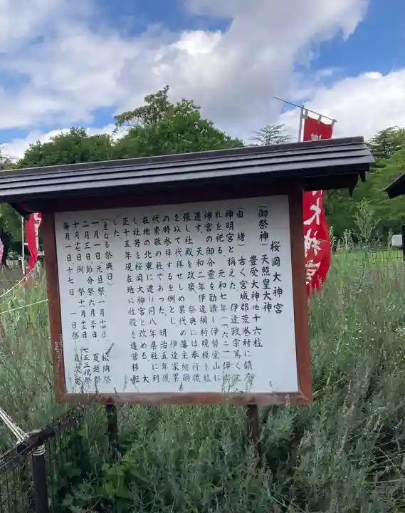 櫻岡大神宮の歴史