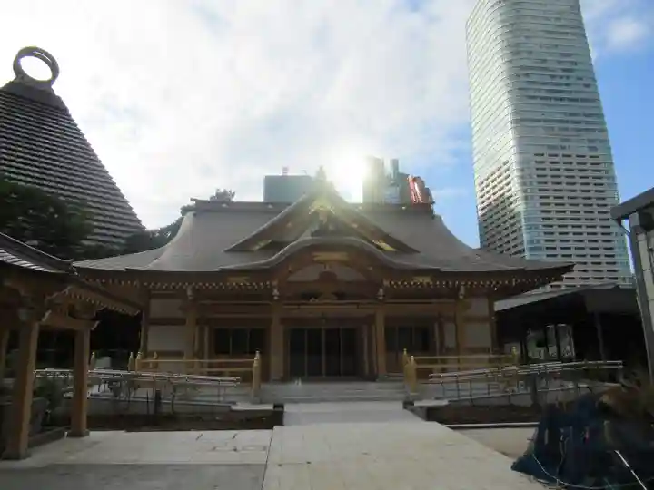 西久保八幡神社の本殿・本堂