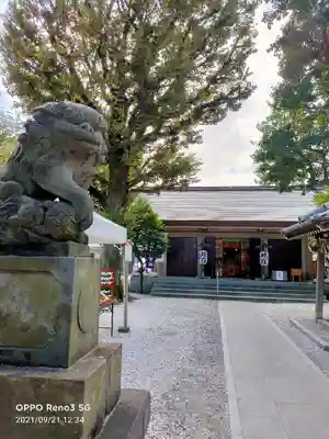 蛇窪神社の狛犬