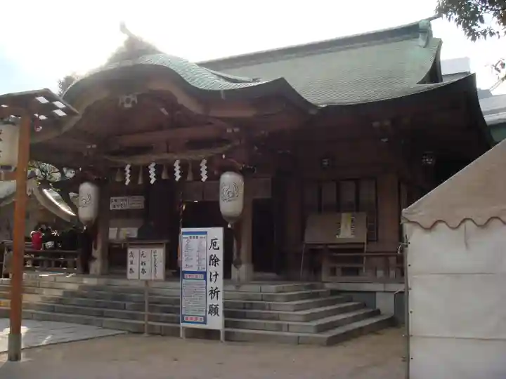 坐摩神社の本殿・本堂